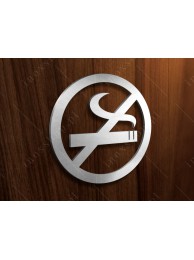 Symbol zakaz palenia papierosów 15cm